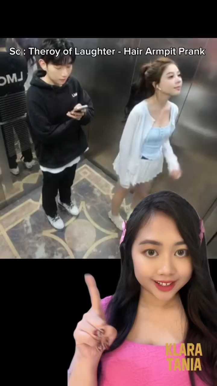 CEWEK CANTIK DI LIFT TERNYATA… | Klara Tania #shorts