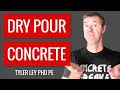 Dry pour concrete  an experts opinion dry pour concrete slab details