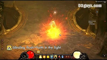 4 Diablo3-Monk-skill-blinding flash+faith in the light