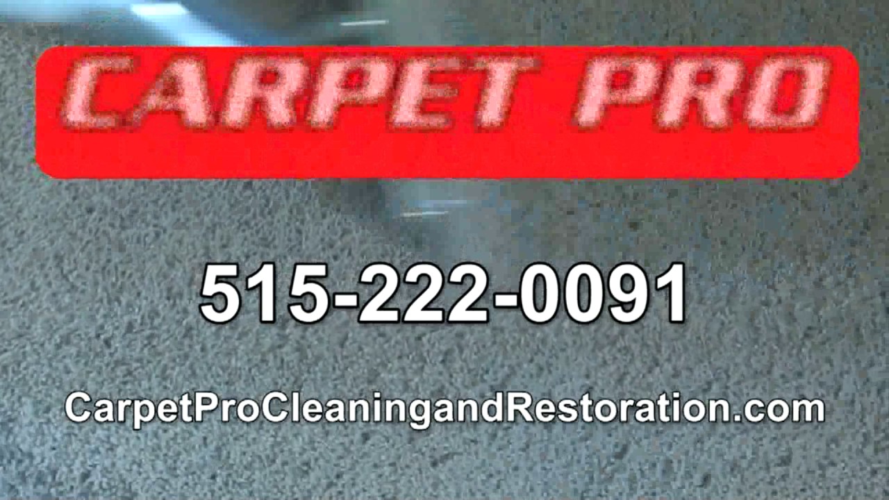 Carpet Pro Cleaning and Restoration YouTube