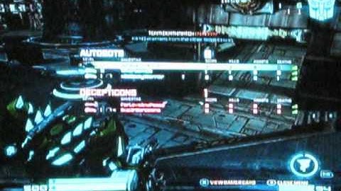 Transformers: Fall of Cybertron Multiplayer Gameplay Pt2
