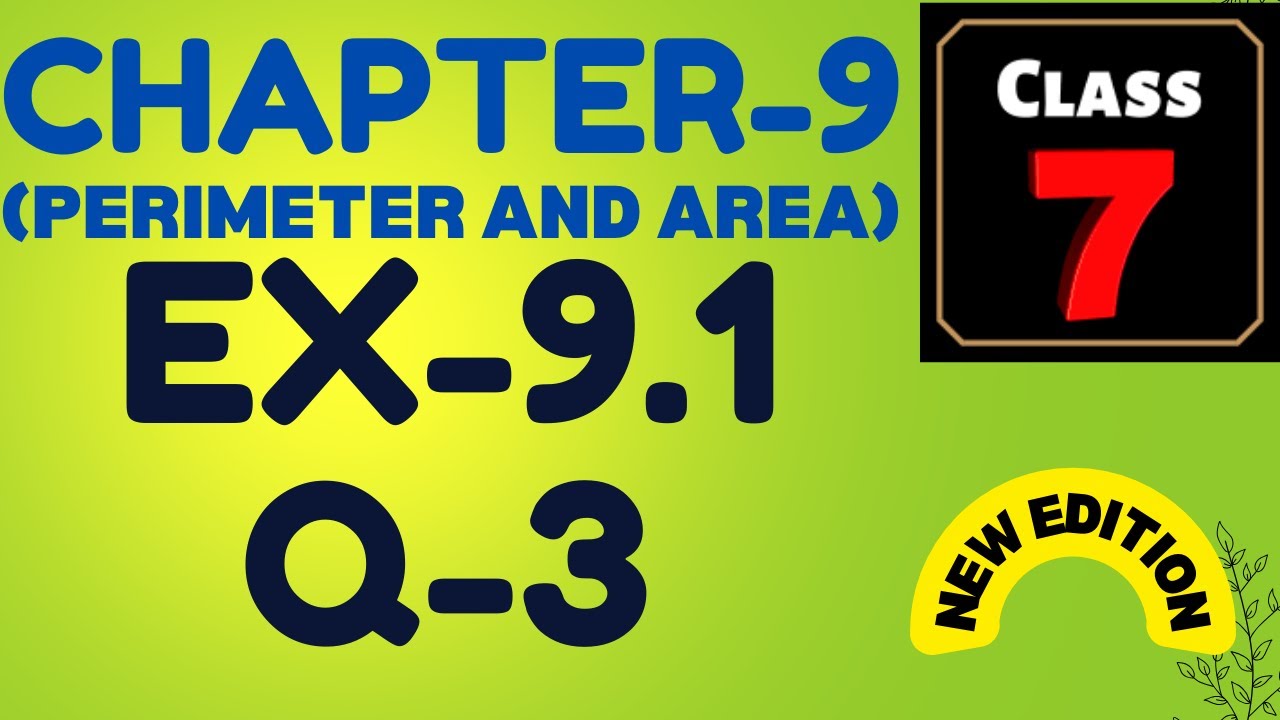 chapter-01-exercise-9-1-q-3-perimeter-and-area-new-edition-youtube