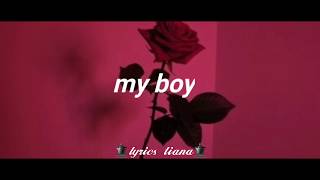 Billie Eilish ~ My Boy \/\/ ♛lyrics tiana♛ ( Traducida al Español )