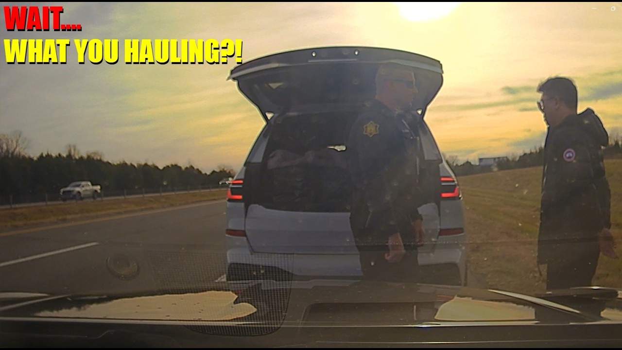 Arkansas Troopers Use FREEWAY CAMERAS for 128 Pound BUST😱
