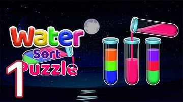 ❤️‍🔥 Water Sort / Gameplay Walkthrough / Level 1-10