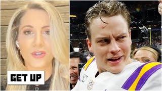 Laura Rutledge isn’t holding Joe Burrow’s transfer from Ohio State against him | Get Up