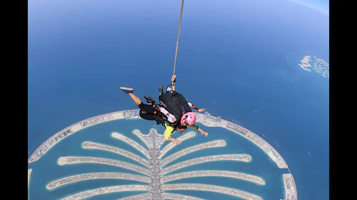 SKYDIVE IN DUBAI | Palm Jumeirah Drop Zone | ANUME...