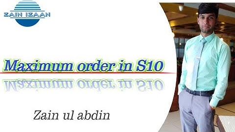 Maximum Order of A Permutation In S10