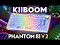 KiiBOOM Phantom 81 V2 | Teclado 100% Transparente 😱