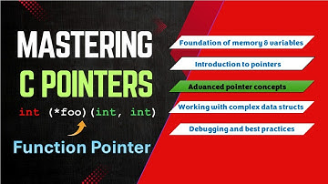 Mastering C Pointers | Function Pointers | Advanced Pointer Concepts