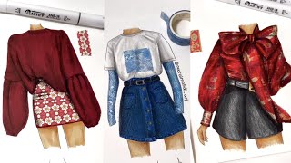 TikTok Art using Washi Tape Compilation 