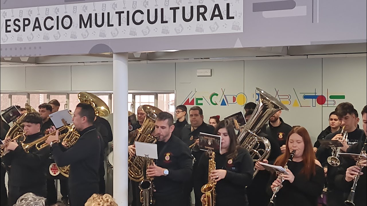 #LINARES ( Jaén ) 𝐁𝐀𝐍𝐃𝐀 𝐃𝐄 𝐂𝐀𝐁𝐄𝐂𝐄𝐑𝐀 𝐐𝐔𝐈𝐍𝐓𝐀 𝐀𝐍𝐆𝐔𝐒𝐓𝐈𝐀 / 𝐂𝐎𝐍𝐂𝐈𝐄𝐑𝐓𝐎 𝐄𝐍 𝐄𝐋 𝐌𝐄𝐑𝐂𝐀𝐃𝐎 𝐃𝐄 𝐀𝐁𝐀𝐒𝐓𝐎𝐒