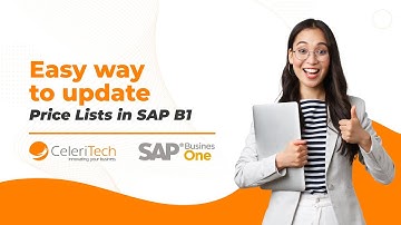 Update Price Lists easier | SAP Business One