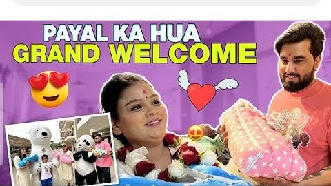 # payal  ka hua grand welcome 😁 ARMAN MALIK PAYAL MALIK KRITIKA MALIK 🔥
