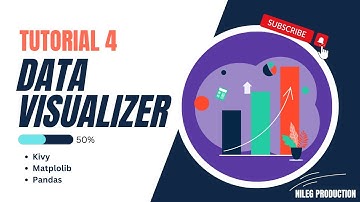 Data Visualizer App in Python using Kivy, Matplotlib & Pandas | Tutorial 4 | Designing Interface