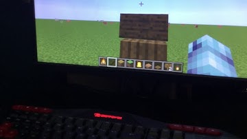 How to Make a Floating Sign in Minecraft