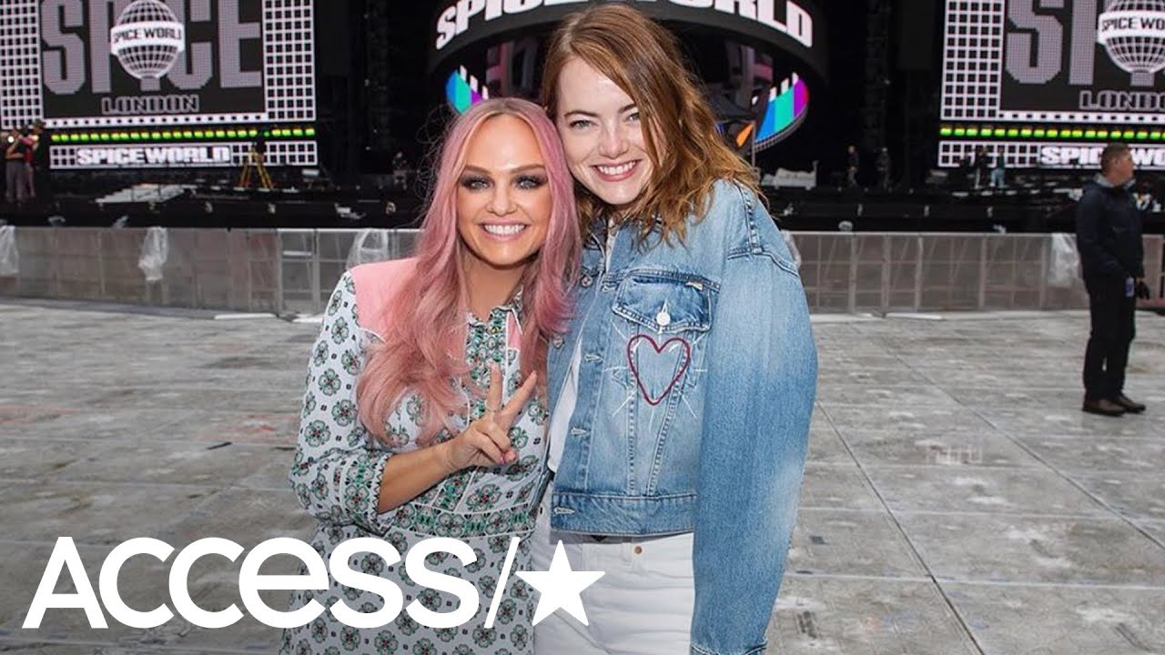 Emma Stone Fangirls Over Finally Meeting Baby Spice! | Access