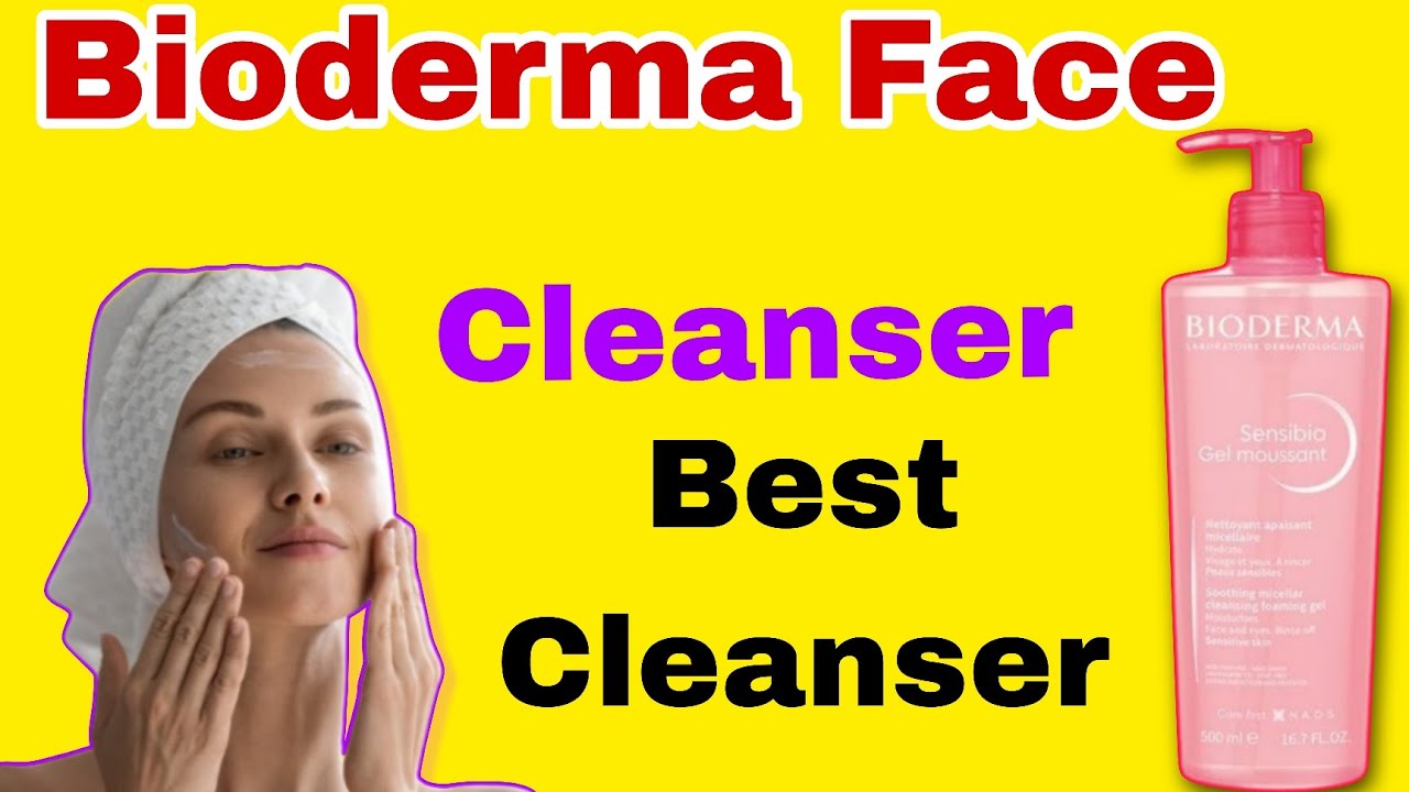 Bioderma Sensibio Gel Mussant Face Cleanser 