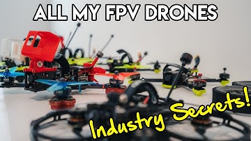FPV Showcase - ALL the FPV Drones I Use for CINEMATIC Video Production!
