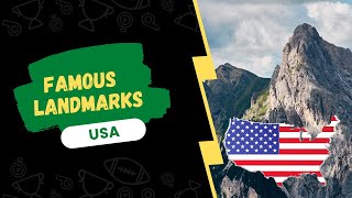 5 Famous Landmarks in the USA for Kids  Famous landmarks In The USA Video