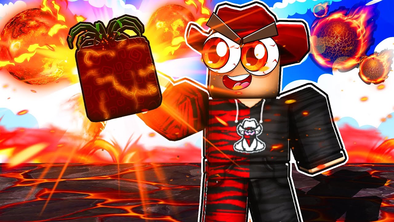 Magma Fruit Awakened Showcase - Blox Fruits #roblox #bloxfruits #fyp