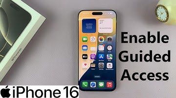 How To Turn ON Guided Access On iPhone 16 / 16 Pro