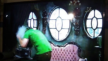 😂 The record player explodes and Baby Got Back is playing