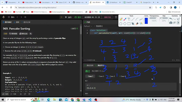 Leetcode 969. Pancake Sorting (simulation)