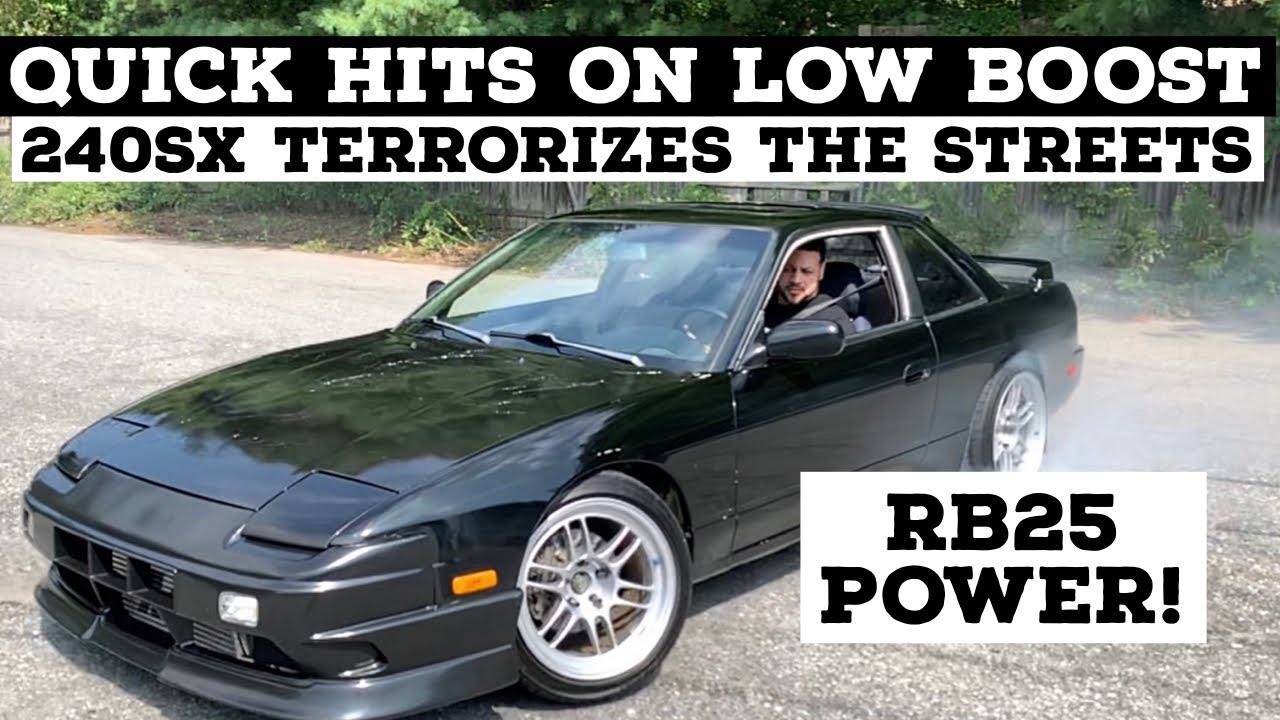 RB25 240SX TERRORIZES THE STREETS classic muscle cars dallas
