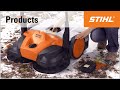 The STIHL sweeping machines