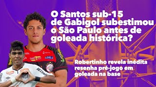 O Santos de Gabigol menosprezou o São Paulo antes de goleada?