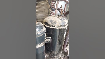 Voltas ac compressor problem #fyp #highlights #realestate #reelsvideo #airconditioner #reels #cr7