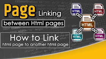 how to link one page to another in html |  link two html pages together