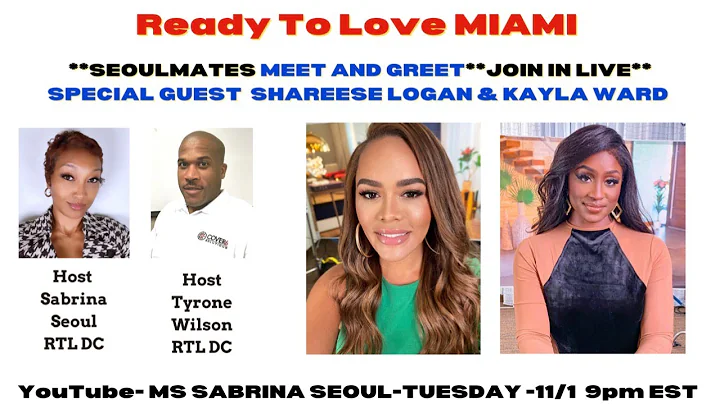 Ready To Love MIAMI MEET AND GREET SPECIAL GUEST S...