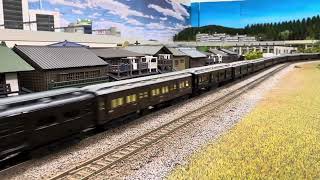 KATO 国鉄C57 1次型 三重連 急行列車