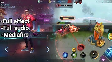 SCRIPT CHOU S.T.U.N FULL EFFECT+Montage Chou by Zann` | Mobile Legends : Bang-bang