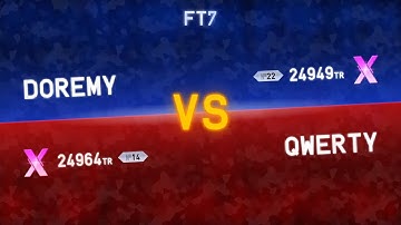 [TETR.IO] Tetra League: Doremy vs. qwerty (18-06-2021)