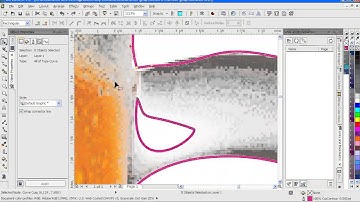 [Creative] How to add a cutline to a bitmap in Corel Draw  Simple