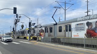 METRO E LINE AND A LINE AND HIGH SPEED TRAINS FRIDAY ( A 19 MINUTE VIDEO)!