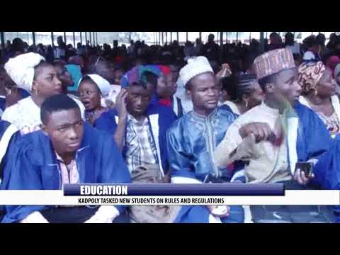 EDUCATION: KADPOLY TASK NEW STUDENTS ON RULES AND REGULATIONS