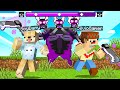 ¡NOS ENFRETAMOS al MEGA WITHER MALDITO!💀👑😲en MINECRAFT con SILVIOGAMER y PANCRACIO