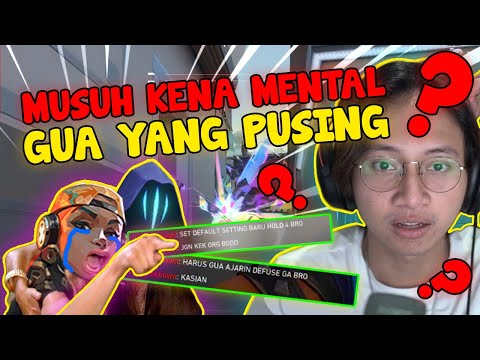 MUSUH BACOT ABIS KENA MENTAL ! - Valorant Indonesia afif yulistian valorant