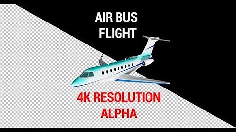 Air Bus Flight Alpha with 4k Resolution | Motion Graphics template - Envato elements