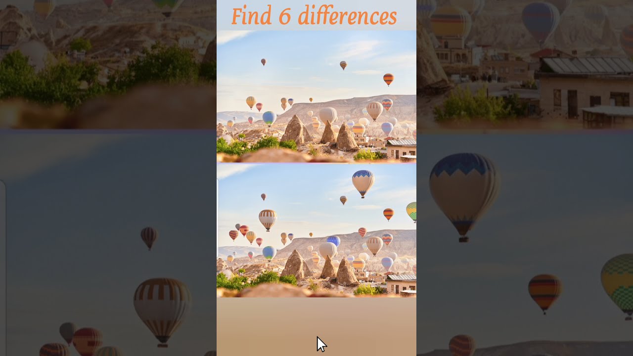 Find 6 Differences