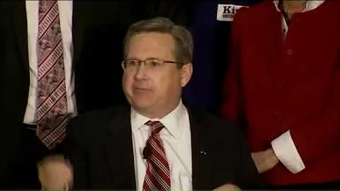 Sen Mark Kirk gives concession speech