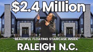 $2.4 Million | 'Floating Stair Case'| | Luxury New Construction| Home Tour|