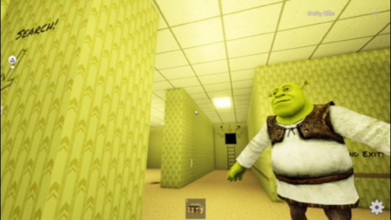 shreak i backrooms er ikke sjovt!