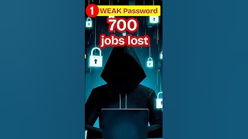 How a Weak Password Destroyed 700 Jobs| Ransomware Attack #cybersecurity #onlinesafety
