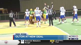 New Deal edges out Olton 34-28