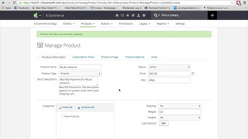 How To Create a Subscription Product in Infusionsoft